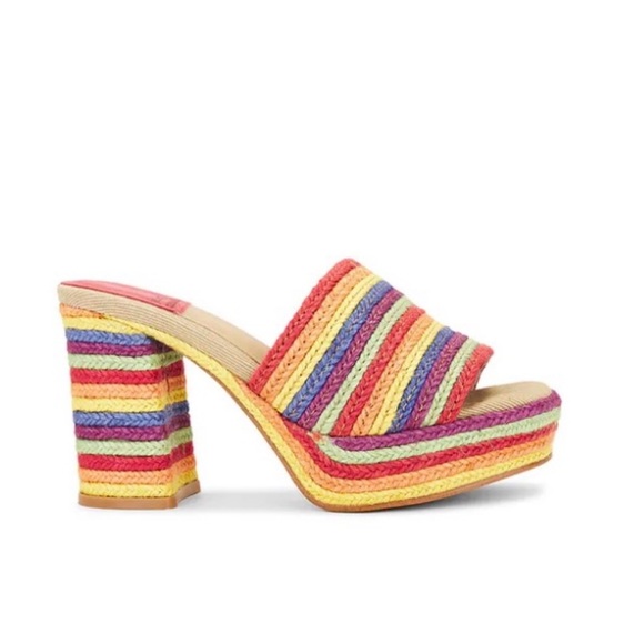 Jeffrey Campbell Jute Cabana Sandal Size 6 NWOB - Picture 1 of 5
